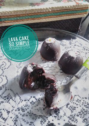 Foto resep Simple Lava Cake