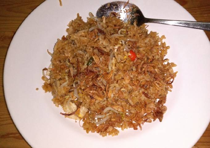 Nasi Goreng Bawang Goreng