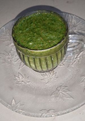 A picture of Green Chutney.