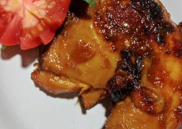 Resep Ayam Bakar Pedas Manis Bumbu Lengkap Oleh Dapurnya Kak