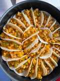 تشيكن تاكوس الكذابية - Chicken tacos