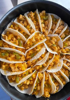 صورة لوصفة تشيكن تاكوس الكذابية - Chicken tacos