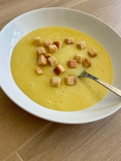 Una foto de Crema de Puerros