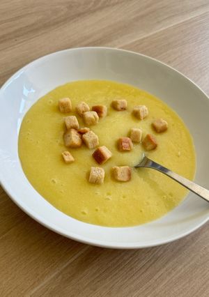 Una foto de Crema de Puerros