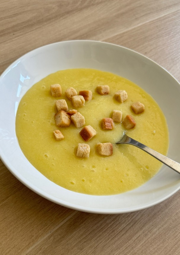 Una foto de Crema de Puerros