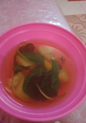 Foto resep Sayur bening kunci sederhana