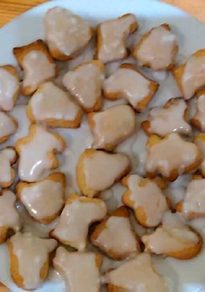 A picture of Maja's biscuits.