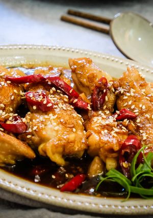 蜜汁照燒雞腿排 - 餐桌上的必勝料理 的食譜成品照片