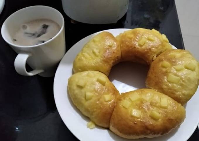 Roti sobek coklat keju