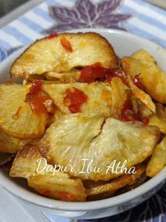 Cara Gampang Membuat Resep Keripik Singkong Balado #kripiksingkong yang  Bikin Ketagihan Anti Ribet, Lezat Sekali