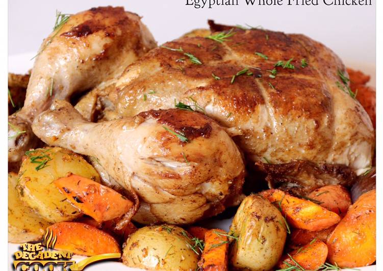 Recipe of Perfect Egyptian Whole Fried Chicken