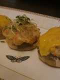 Chicken stuffed mushroom