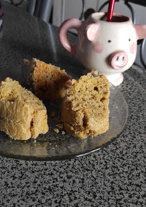 Una foto de Budín de harina de avena