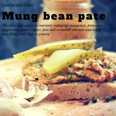 A picture of Mung bean pate.