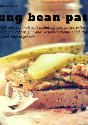 A picture of Mung bean pate.