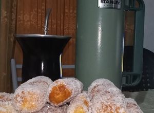 Una foto de Churros amasado