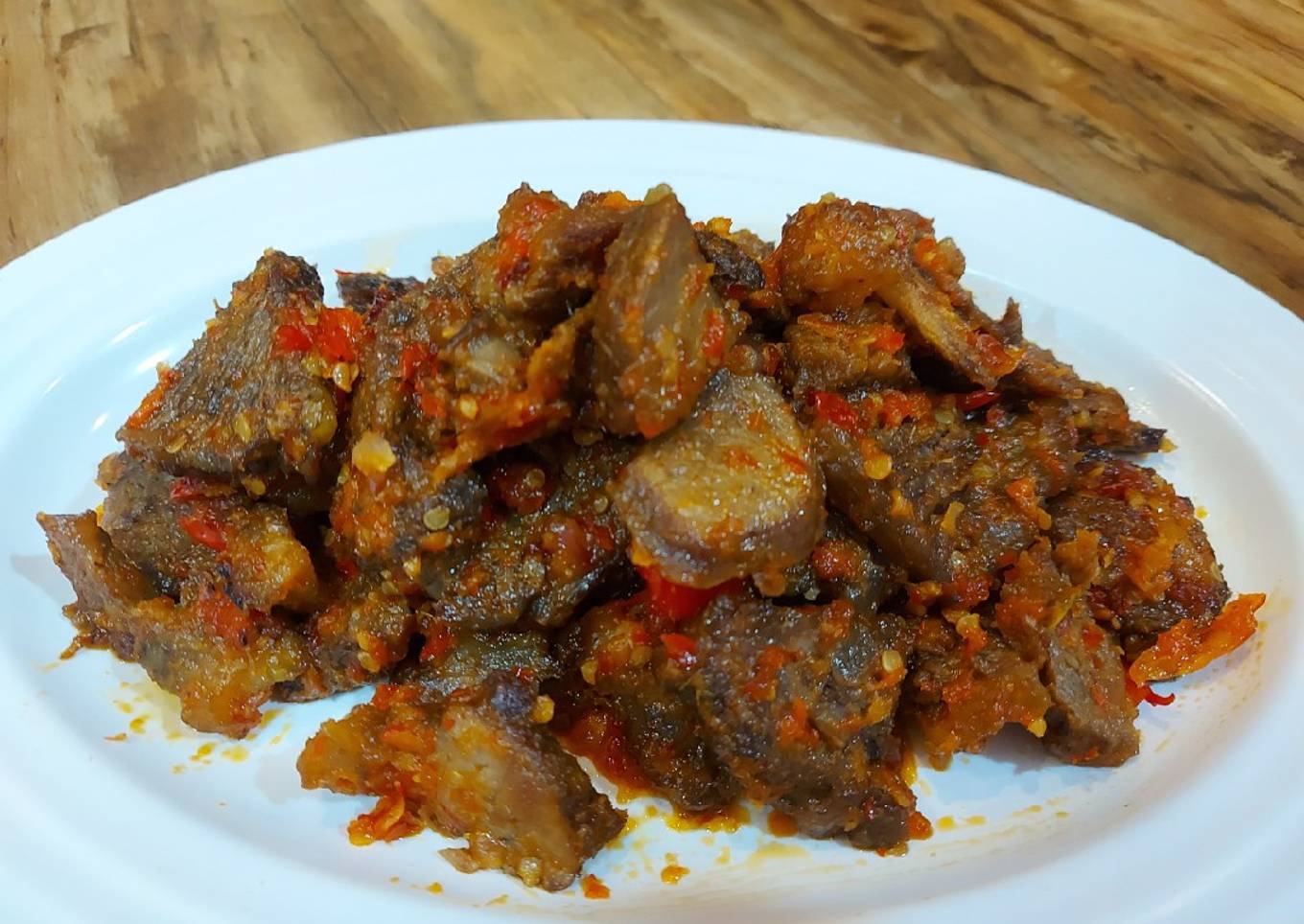 Daging sapi balado🌶