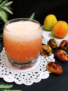 Foto resep 234. Smoothies Tomat & Kurma