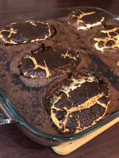 A picture of Marsmallow Chocolate Pudding.