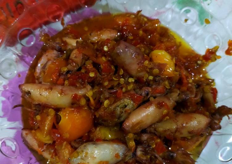 Sambel Baby Cumi