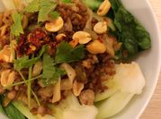 Hình ảnh của mì trộn trứng