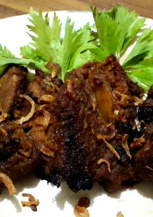 Foto resep Iga Bakar Rempah Madu