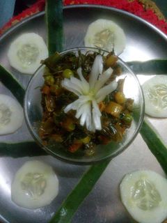 हरे प्याज़ मटर की सब्जी (Hare pyaz matar ki sabzi recipe in Hindi) रेसिपी मुख्य फोटो