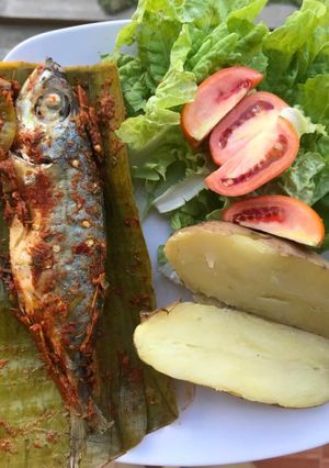 Foto resep (Eat Clean Menu) Ikan Pepes + Kentang Kukus