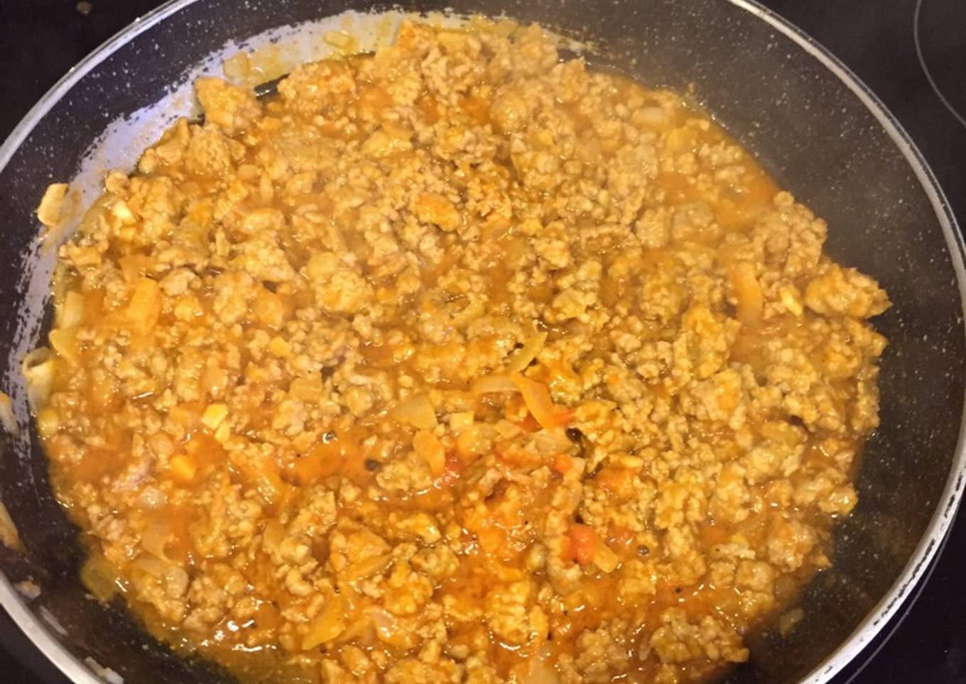 Carne picada casera para pasta