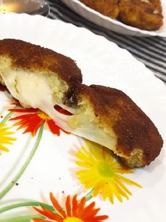 عکسی از دستور 😋کراکت سیب زمینی پنیری😋