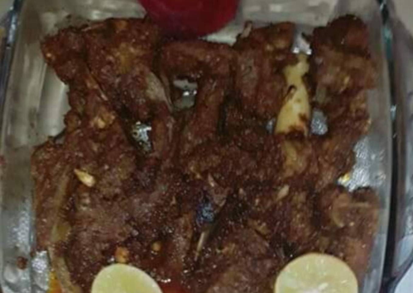 Mutton ghee roast