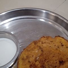 વાટી દાળના પુડલા A picture of વાટી દાળના પુડલા.