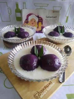 Foto resep Kue Putri Mandi Ubi Ungu