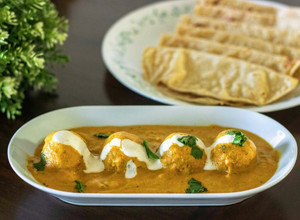 A picture of Malai kofta.