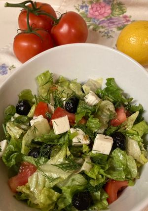 A picture of Feta Salad/Salad Keju Feta.