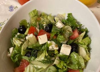 Best Recipe Feta SaladSalad Keju Feta Delicious Nutritious