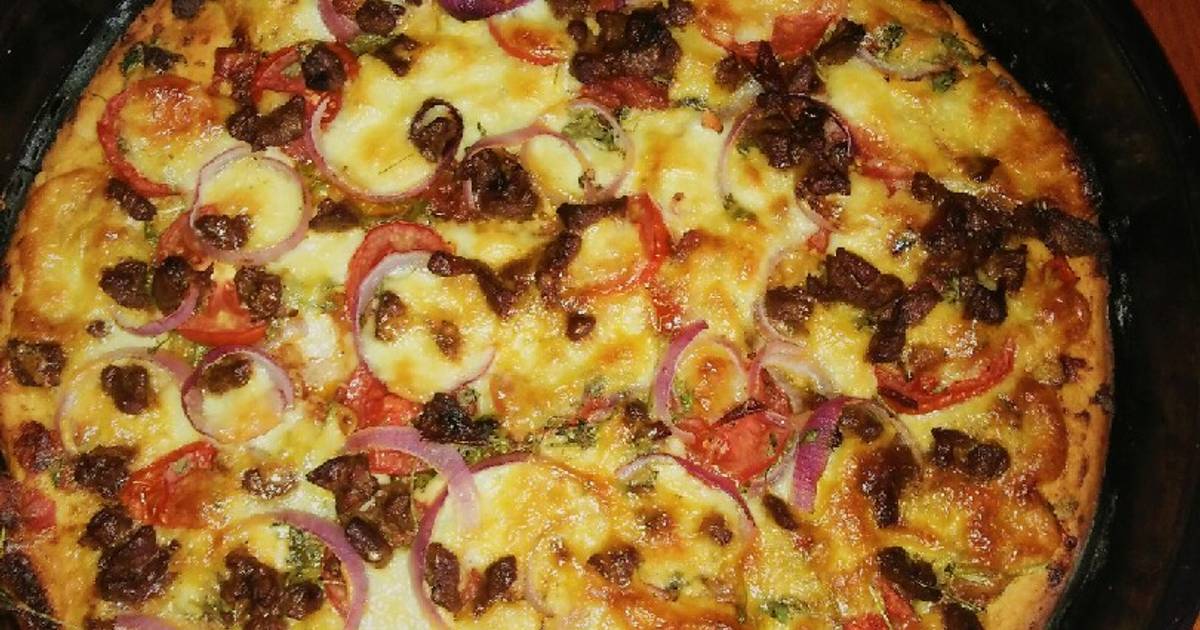 Paneer Cheese pizza Recipe by Wanjiru Mwangi Cookpad