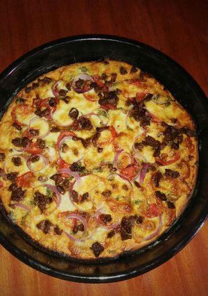 A picture of Paneer Cheese pizza.