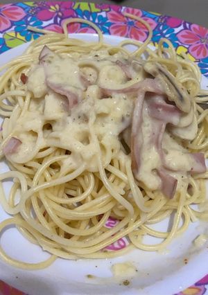 Foto resep Spaghetti Carbonara Ala Aku