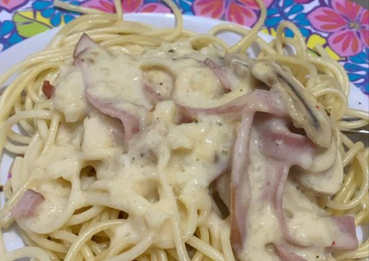 Spaghetti Carbonara Ala Aku