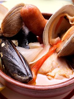 Una foto de Cocimiento de Mariscos