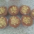 Postre de chocolate y frambuesas