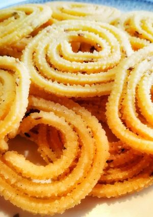 A picture of Chakli(murukku).