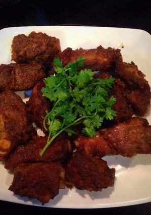 Hình của món Sườn nướng BBQ.