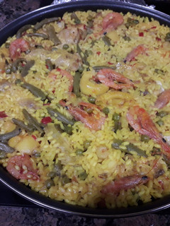 Una foto de Paella mixta