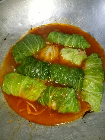 Cara Mudah Menyiapkan Resep Sawi Gulung Isi Ayam yang Bikin Ngiler Anti Ribet, Bikin Ngiler