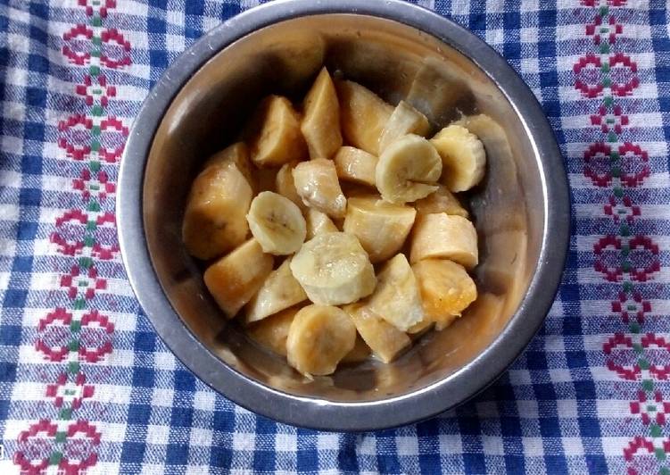 Simple Way to Prepare Any-night-of-the-week Banana Milk Bowl