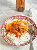 Nasi Gule Krecek Tahu