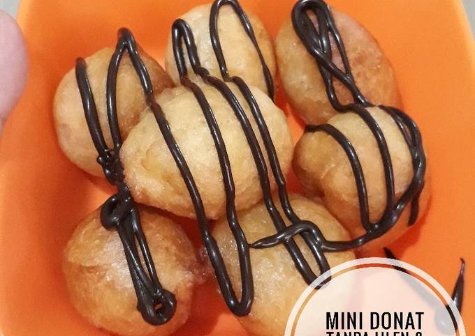Langkah Mudah untuk Membuat Mini Donat Tanpa Ulen Ala Mama Kina, Lezat