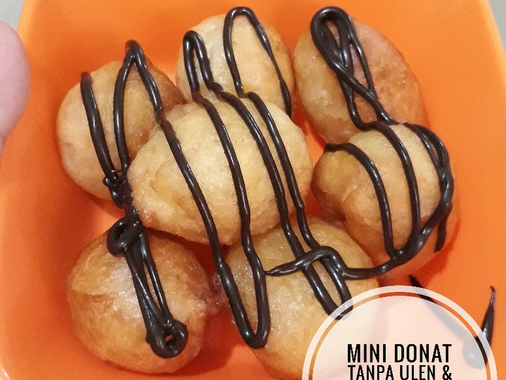 Langkah Mudah untuk Membuat Mini Donat Tanpa Ulen Ala Mama Kina, Lezat